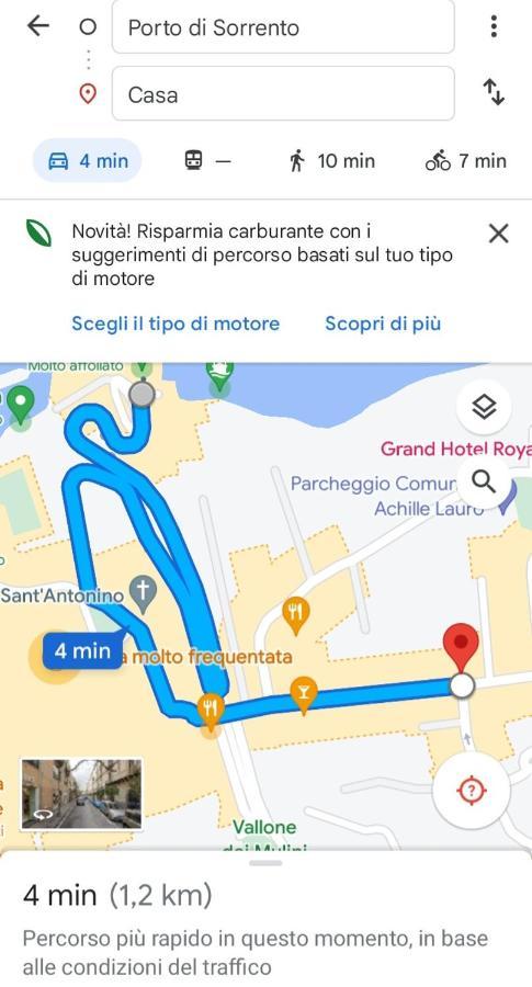 Petra Luxury Sorrento B&B Экстерьер фото
